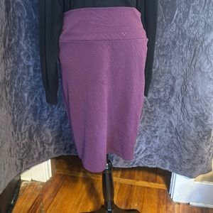 Plum Cassie skirt